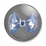 badge noeud bleu
