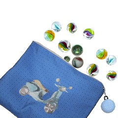 Kit trousse vespa bleue